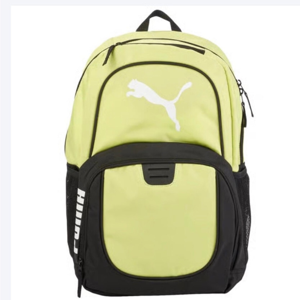 NWT Puma Contender Bright Green Backpack Back to School